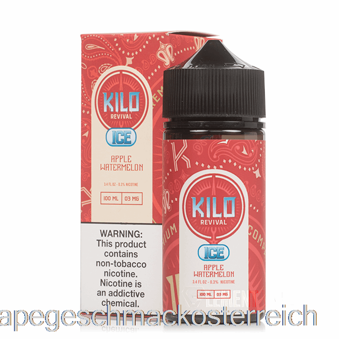 Eisapfel-Wassermelone - Kilo Revival - 100 Ml 6 Mg Vape-Geschmack